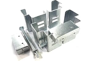 POSTFIX® PF15 - PACK OF 2 - Fix TRELLIS and WOODEN BATTENS and POSTS to 4" x 4" Slotted Concrete Fence Posts NO DRILLING!