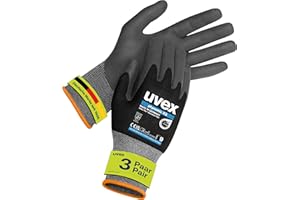 3 Paires de Uvex Phynomic XG 60070 Gants de Travail - Gants de Montage EN388
