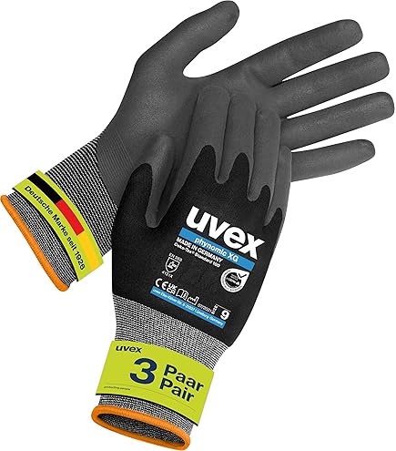 10 Paires Gants KCL GIBOMECH Beige/noir – Travail Et Protection (neuf)