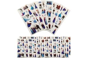 MIZT Frozen 3D Aufkleber für Kinder & Kleinkinder, 400+ Geschwollen Stickers, Frozen 3D Sticker für Auto Motorräder Fahrrad Skateboard Gepäck Laptop Aufkleber, Geeignet für Erwachsene Kinder(30 Bogen)