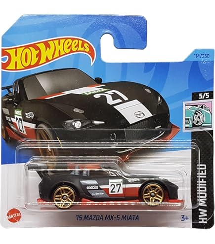 ミニカー '15 MAZDA MX-5 MIATA Hot Wheels Hot Wheels - ´15 Mazda MX-5 Miata - HW J-Imports 3/10