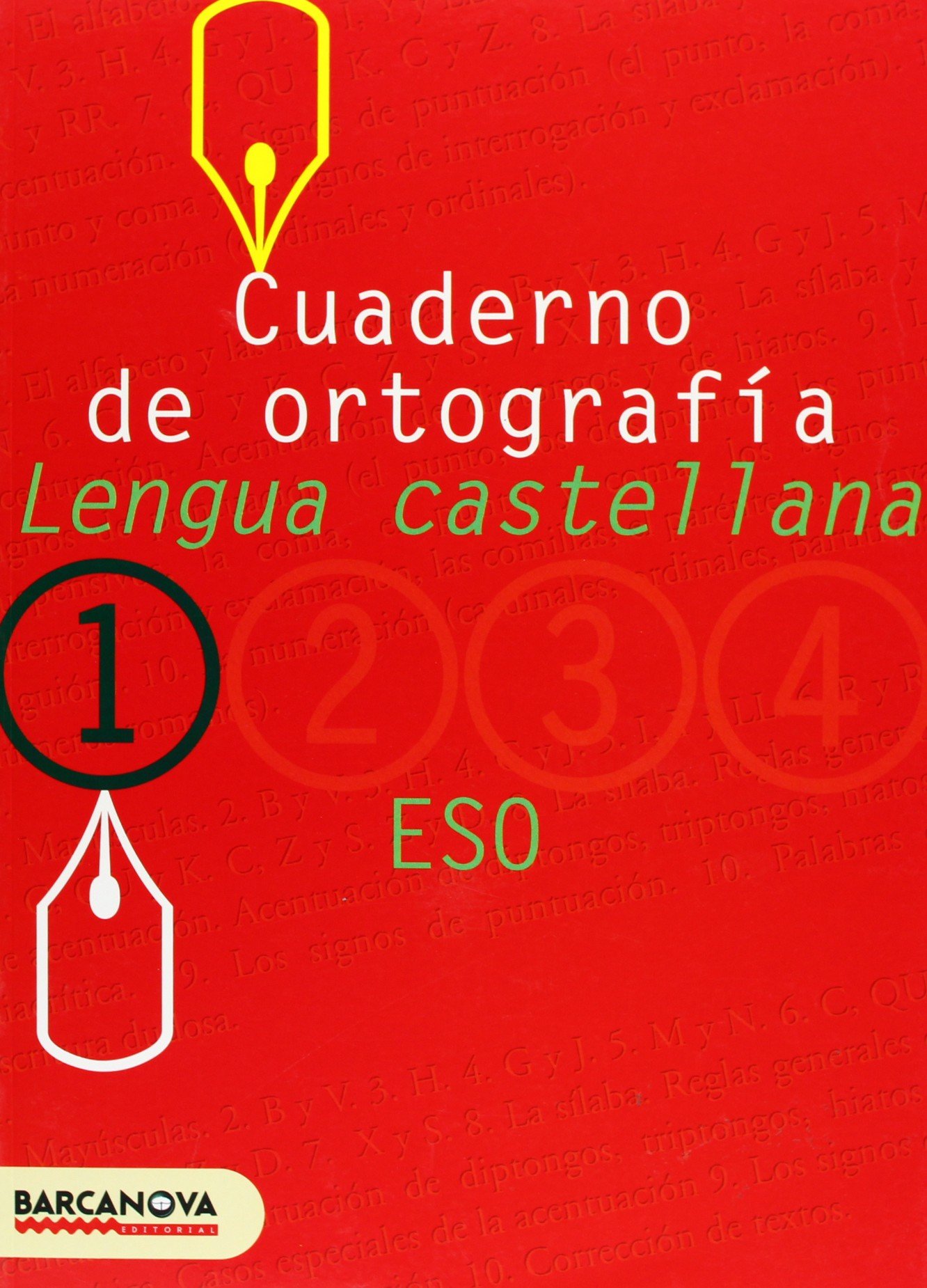 Cuaderno de ortografía 1