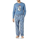 Amazon Essentials Disney Set da Notte Pigiama in Flanella Uomo, Confezioni Multiple