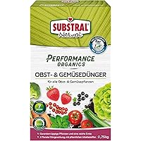 Substral Performance Organics Obst & Gemüse Dünger, Hochwertiger, natürlicher Volldünger für Obst- & Gemüsepflanzen mit…