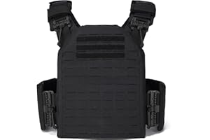 TWINFALCONS EMERSONGEARS Taktische Plattenträger, Leichter Taktische Plate Carrier Schutzweste aus 1000D Nylon Schnelllösesystem MOLLE Kompatibler Plattenträger für Paintball Airsoft