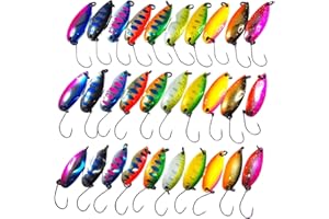 momolures Trout Fishing Spoon lure TIMO Native Color 2.8g 3.5g 4.2g Assort Set Forest MIU Style