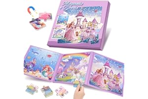 ‎DIKENCE Dikence Magnet Puzzle Spielzeug für Junge Mädchen Kleinkind Geschenk Beschäftigung im Flugzeug Unterwegs Roadtrip Reisespiele - Kreative Geburtstag Geschenke