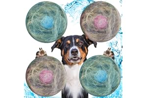 FYNDORS Pet Hair Remover for Laundry, 4 Pack Laundry Hair Catcher Washing Machine Lint Remover - Pet Fur Catcher Hair Remover for Laundry (‎‎‎e - Green Orange)