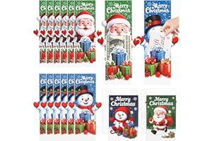 LOKIPA 12 PCS Christmas Money Wallet, Christmas Cash Card Gift Cards with Envelope for Xmas Cash Voucher Wallets Holder