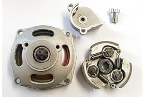 ORANGE IMPORTS LTD CL016SET Race Style Clutch Bell with 6 Tooth Pinion for Mini Moto/Mini Quad Bike with 3 Spring Clutch