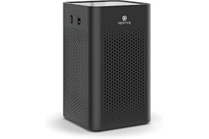 MEDIFY AIR Medify MA-25 Air Purifier with H13 HEPA filter - a higher grade of HEPA for 500 Sq. Ft. Air Purifier | Dual Air Intake | Two '3-in-1' Filters | 99.9% removal in a Modern Design (1-Pack, Black)