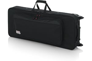 Gator walizka na keyboard z 49 przyciskami (lekka, z rolkami, ok. 96,5 x 38,1 x 139,7 cm)