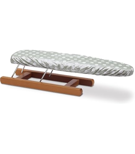 Mini Planche à Repasser Pliable Arredamenti Italia – Hêtre Massif Cerise, 81 X 33 X 30 Cm, Compacte Et Pratique Planche Repasser 81x33cm