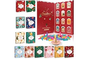 Scent-Hi Christmas Incense Cones Advent Calendar 12 Days Set with 96 Cones & Holder, Festive Scents like Cinnamon, Cedar, Spiced Pumpkin for Holiday Home Fragrance