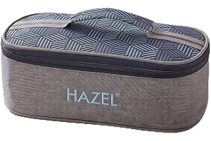 HAZEL Flat Lunch Bag for Office Men & Women | Water-Resistant Tiffin Cover Bag Only | Stylish, Light and Compact