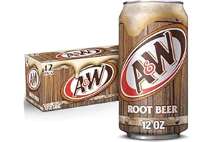 A & W Root Beer 355ml Cans (2 X 12 Pack) - Total 24 Cans