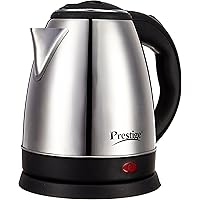 Prestige Electric Kettle PKOSS - 1500watts, Steel (1.5Ltr), Black