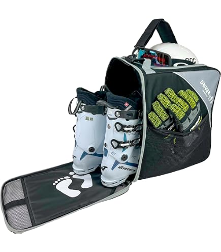 amazon salomon ski bag Backpack Practical and Comfortable, Extend Go-To-Snow Gearbag, Race Blue/Neon Yellow SCFL, NS, LC1169500: Buy Online at Best Price in UAE the bag conveniently rolls up into a compact size for effortless storage Salomon Original Gearbag Unisex Ski