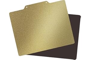 TIOPY Double-Sided Textured PEI Magnetic Spring Steel Print Bed 300 x 255 mm, Textured Flexible Heated Bed Plate, for Sovol SV01/SV01 Pro SV02 QID X-Max/X-CF Pro Platform Mat