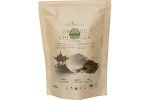 MySuperfoods Organic Chlorella Powder (200g), Natural Source of Protein