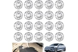 FUOXUL 20pcs Metal Heat Shield Clips Star Washers Exhaust Heat Shield Clips Material Underbody Heat Shield Compatible with VW 30mm/11.8 inches