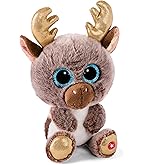 TY Beanie Boos - Garland Il Pupazzo di Neve Vestito da Albero di Natale, con Occhioni Multicolore Glitterati, Il Peluche con Gli Occhi Grandi Scintillanti, Speciale Natale - 15 Cm - T37317