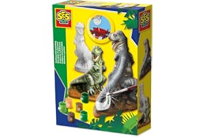 SES T-Rex Konst- och Hantverk-kit, Flerfärgad