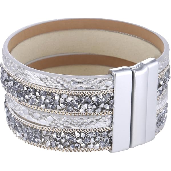 Bracelet Magnétique En Cuivre Pur - 6 Aimants Puissants, Unisexe, Taille M (poignet 16,5-19,5 Cm) - 9