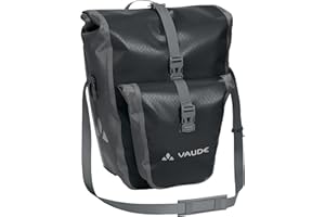 VAUDE Fahrradtasche für Gepäckträger Aqua Back Plus Single 1 x 25 L, Hinterradtasche wasserdicht, Fahrrad Gepäckträgertasche 