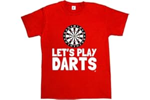 Fancy A Snuggle Let's Play Darts with Dartboard Mens T-Shirt