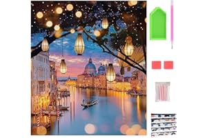 NASHRIO Kit Peinture Diamant 5D Complet, Peinture par Numéros pour Adultes et Débutant, DIY Diamond Painting Kit pour Artisanat de loisirs et de divertissement, Diamond Art pour Décor à la Maison, Cadeau.
