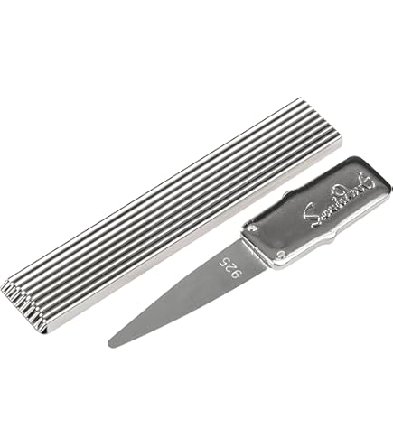 thumbnail: Sterling Zilveren Tandenstoker - Mini Draagbare Set Voor Outdoor, Reizen & Fruitplukken
