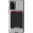 Ghostek Exec Magnetic Wallet Case for Galaxy Note20 with Card Holder and Accessories Heavy Duty Protection Shockproof Military Grade Protective Cover for 2020 Galaxy Note 20 5G (6.7 Inch) - (Gray)