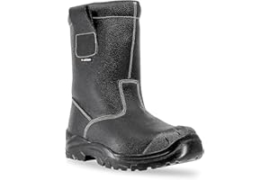 Lendeo Polar Black S3 CI SRC Lined Safety Shoes Work Boots