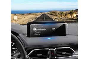 Coleya Protectores de Pantalla para Navegación Compatible con Mazda CX-5 2021-2024, CX-5 Protector de Pantalla de Vidrio Templado, Película Protectora GPS 9H Anti-raspado (10,25 Pulgadas)