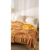RAYME TEXTILE Boho Striped Bedspread 4 Layers Muslin Fabric 100% Cotton Soft Luxury Summer Pike Double Battal Boy 240x