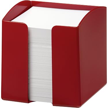 Eglooh - Minerva - Notizzettel Box Leder Taubengrau Produktbild-Vorschau 2