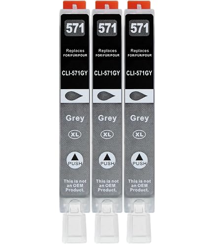 Canon PGI-570 PGBK XL CLI-571 XL - 5 Tintenpatronen Kompatibel Günstig Für Pixma MG5750 MG5751 MG5752 MG5753 MG6850 MG6851 MG6852 MG6853 MG7750 MG7751 MG7752 MG7753 TS5050 TS5051 TS5053 TS5055 TS6050 TS6051