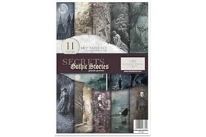 ITD Collection Papier de Riz, Secrets Gothic Stories, 29,7 x 21 cm