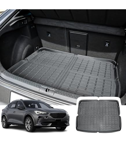 Vasca Baule Su Misura Per Cupra Formentor (anche E-Hybrid) – Antiscivolo, Con Bordi Rialzati E Facile Da Pulire