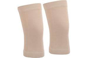 ALOMEJOR Opaski na Kolana, Czysta Bawełna 2 szt. Kompresyjny Rękaw na Kolano Ultracienka Bawełniana Bezszwowa Orteza Stawu Kolanowego dla Dorosłych