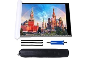 MOZOOSON Tappetino Puzzle da 2000, 1500, 1000 Pezzi, Tappeto Puzzle Bambini Feltro, Colla per Puzzle Tappetino Bambini, Puzzle Mat Arrotolabile, Tappetino Mate Tappeto per Puzzle