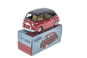 OPO 10 - Auto 1/48 Collezione Mercury di Hachette: Fiat 600 Multipla Bicolore (MY002)