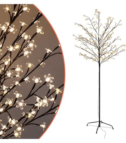 Kirschblütenbaum Mit 48 Warmweißen LEDs Innenbereich, 45 Cm | Online