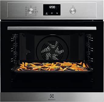 Electrolux EOM4P44TX Forno Multifunzione AirFry Pirolitico, Multinove,  InfiSpace, 72 L : Amazon.it: Grandi elettrodomestici