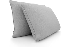 ‎DYNMC YOU Sofakissen mit Füllung und Bezug - Sofakissen Groß 40x60 cm - Couchkissen Grau 2er Set viel Füllung – OekoTex zertifizierte Zierkissen Sofa & Couch – Bequeme Dekokissen Wohnzimmer, Schlafzimmer