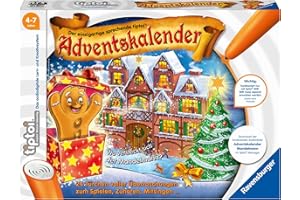 Ravensburger tiptoi Interaktiver Adventskalender Mandelmann, ab 4 Jahren