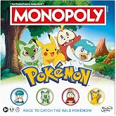 Monopoly Pok&eacute;mon Edition Masa Oyunu | 8 Yaş ve &Uuml;zeri | 2 ila 4 Oyuncu | Pok&eacute;mon Hayranları i&ccedil;in &Ccedil;ocuk Oyunları | Eğlenceli Ai