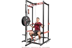 Sunny Health & Fitness Unisex LAT Pull Down Sistema di puleggia per alimentatori – SF-XF9927