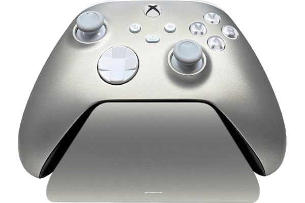 Razer Universal Quick Charging Stand - pour Manettes de Xbox (Charge Rapide, Contact Magnétique, Compatibilité Universelle, Navigation à Une Main) Lunar Shift Ed.